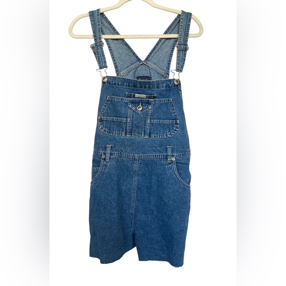 Vintage Route 66 Short Overalls